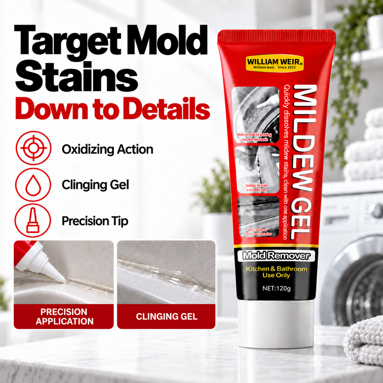 William Weir precision mold remover gel — one 120 g tube