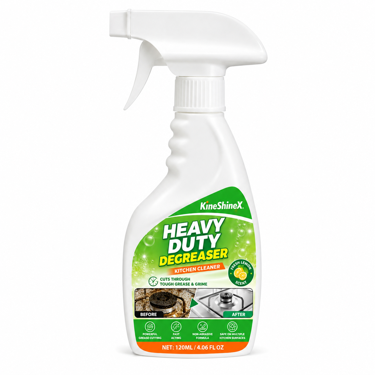 KineShineX Heavy Duty Degreaser 120 mL