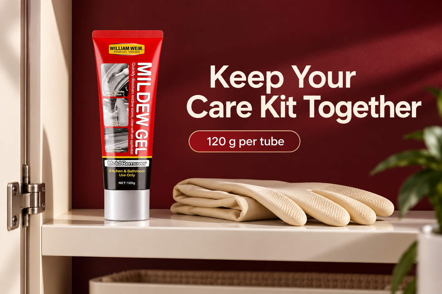 Keep your care kit together with William Weir gel